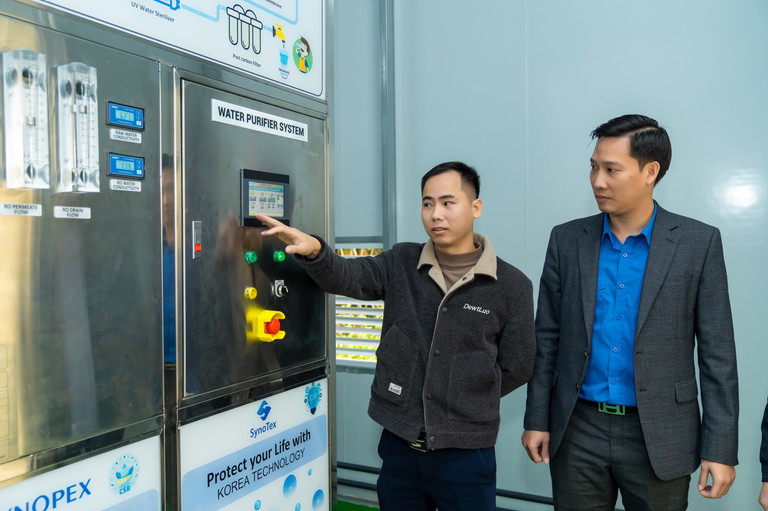 hướng dẫn sử dụng hệ thống lọc nước uống
